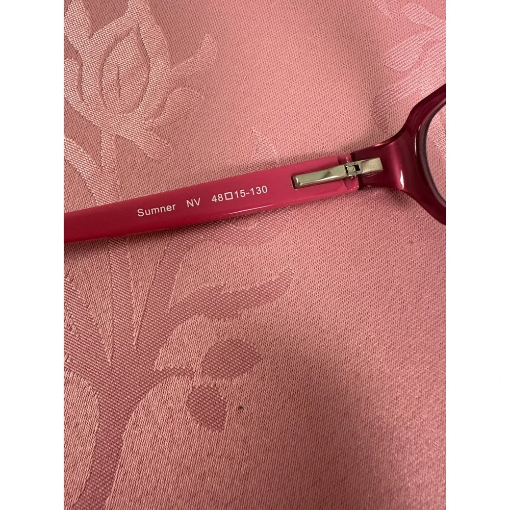 Lilly Pulitzer Sumner NV Blue Pink Floral Eyeglasses Frames 48-15-130